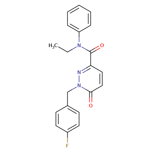 N-ethyl-1-[(4-fluorophenyl)methyl]-6-oxo-N-phenyl-1,6-dihydropyridazine-3-carboxamide