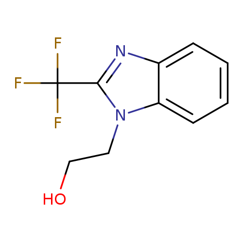 2-[2-(trifluoromethyl)-1H-1,3-benzimidazol-1-yl]-1-ethanol