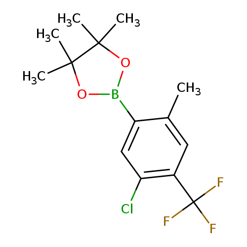 5-Chloro-2-methyl-4-(trifluoromethyl)phenylboronic acid, pinacol ester