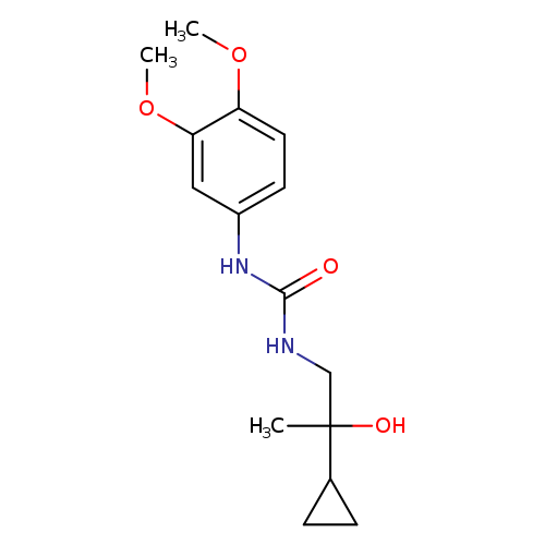 3-(2-cyclopropyl-2-hydroxypropyl)-1-(3,4-dimethoxyphenyl)urea