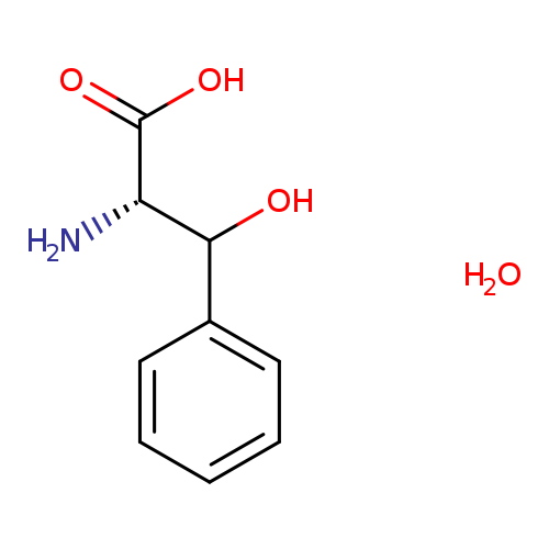 Phenylalanine, β-hydroxy-, hydrate (9CI)