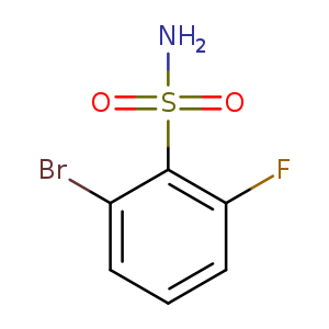 2-Bromo-6-fluorobenzenesulphonamide