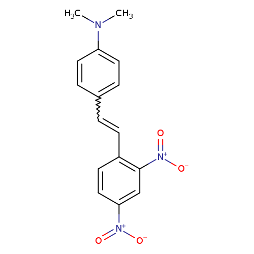 4-(Dimethylamino)-2',4'-dinitrostilbene, N,N-Dimethyl-4-[2-(2,4-dinitrophenyl)ethenyl]aniline