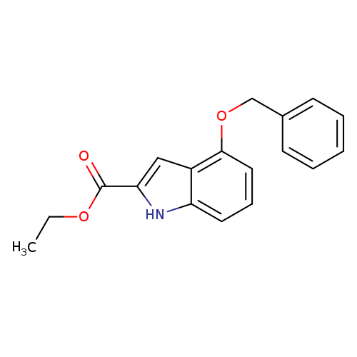 2-Carbethoxy-4-benzyloxyindole