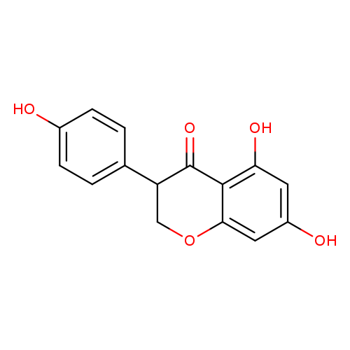 4H-1-Benzopyran-4-one, 2,3-dihydro-5,7-dihydroxy-3-(4-hydroxyphenyl)-