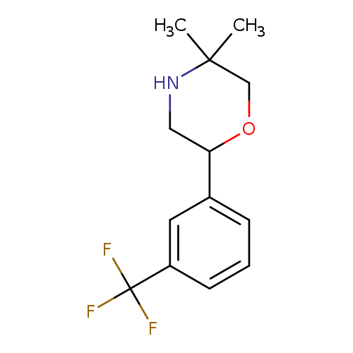 5,5-dimethyl-2-[3-(trifluoromethyl)phenyl]morpholine