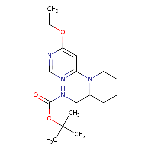 [1-(6-Ethoxy-pyrimidin-4-yl)-piperidin-2-ylmethyl]-carbamic acid tert-butyl ester