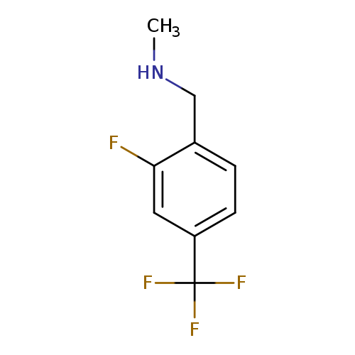 Benzenemethanamine, 2-fluoro-N-methyl-4-(trifluoromethyl)-