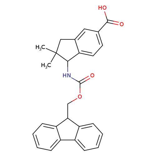 1-({[(9H-fluoren-9-yl)methoxy]carbonyl}amino)-2,2-dimethyl-2,3-dihydro-1H-indene-5-carboxylic acid