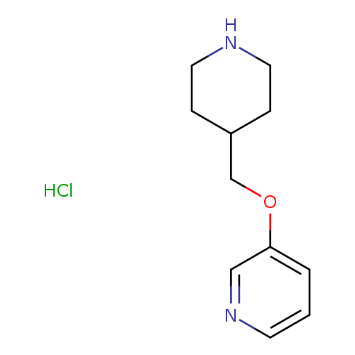 3-(4-Piperidinylmethoxy)pyridine hydrochloride