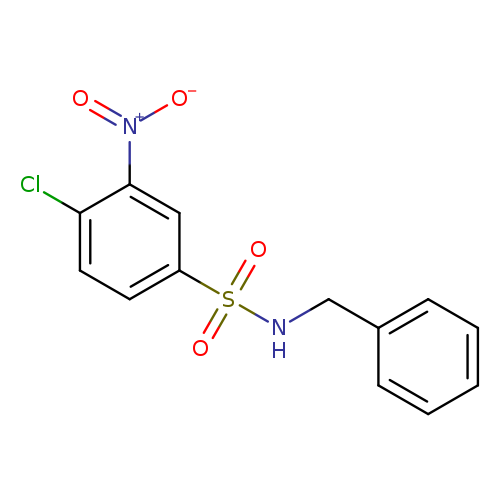 Benzenesulfonamide, 4-chloro-3-nitro-N-(phenylmethyl)-