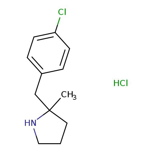 2-[(4-chlorophenyl)methyl]-2-methylpyrrolidine hydrochloride