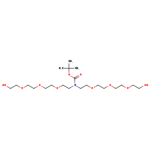 N-Boc-N-bis(PEG3-OH)