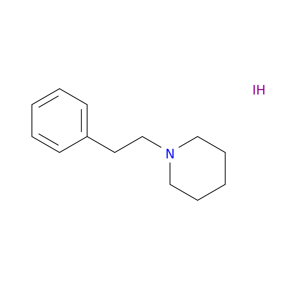 1-Phenethylpiperidine Hydriodide
