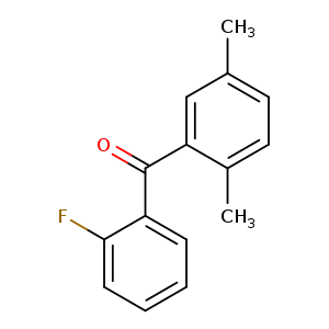 (2,5-Dimethyl-phenyl)-(2-fluoro-phenyl)-methanone