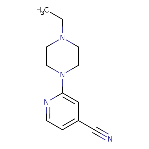 2-(4-Ethylpiperazino)isonicotinonitrile
