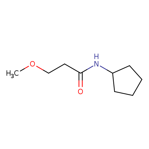 N-cyclopentyl-3-methoxypropanamide
