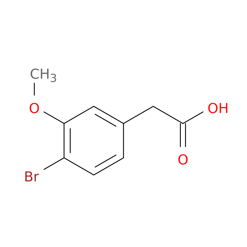 4-Bromo-3-methoxybenzeneacetic acid