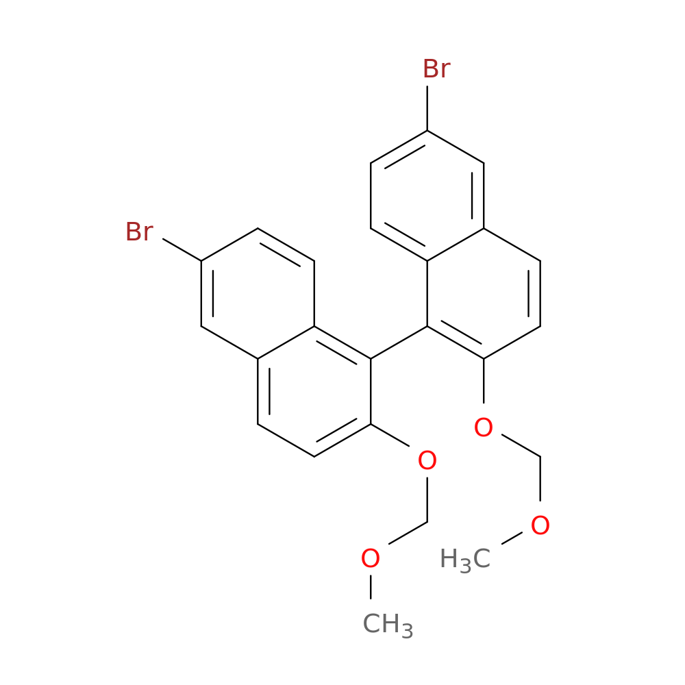 (S)-6,6'-Dibromo-2,2'-bis(methoxymethoxy)-1,1'-binaphthalene
