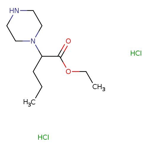 ethyl2-(piperazin-1-yl)pentanoatedihydrochloride
