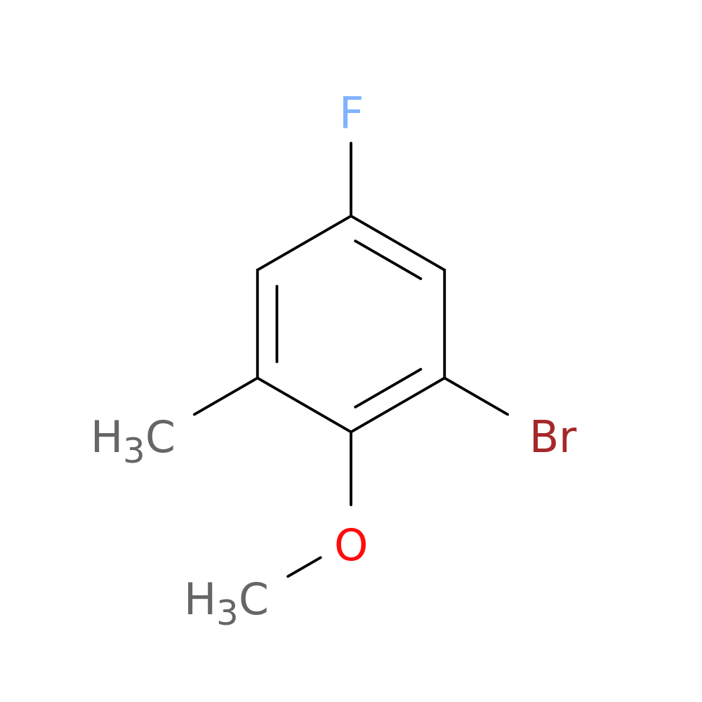 1-Bromo-5-fluoro-2-methoxy-3-methylbenzene