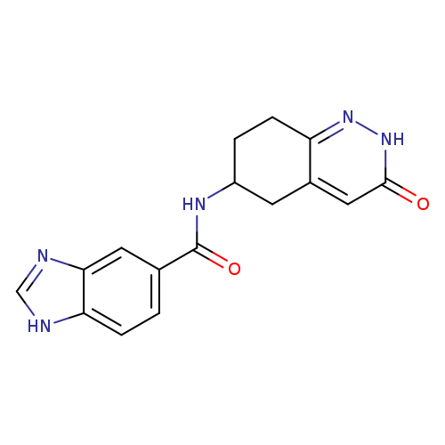 N-(3-oxo-2,3,5,6,7,8-hexahydrocinnolin-6-yl)-1H-1,3-benzodiazole-5-carboxamide