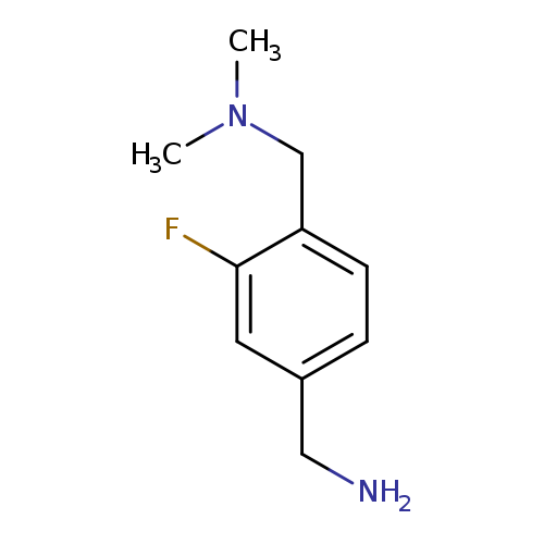 {4-[(dimethylamino)methyl]-3-fluorophenyl}methanamine