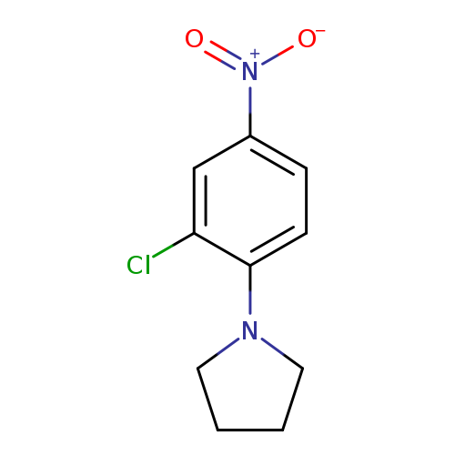 1-(2-Chloro-4-nitrophenyl)pyrrolidine