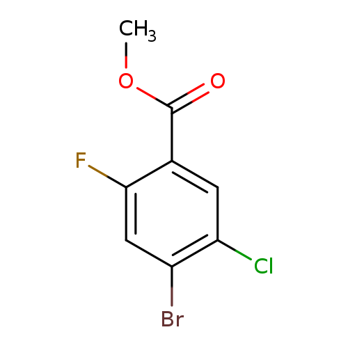 methyl 4-bromo-5-chloro-2-fluorobenzoate