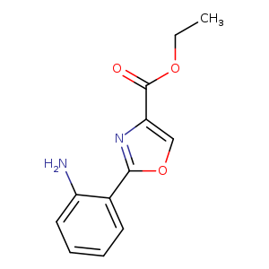ethyl 2-(2-aminophenyl)-1,3-oxazole-4-carboxylate