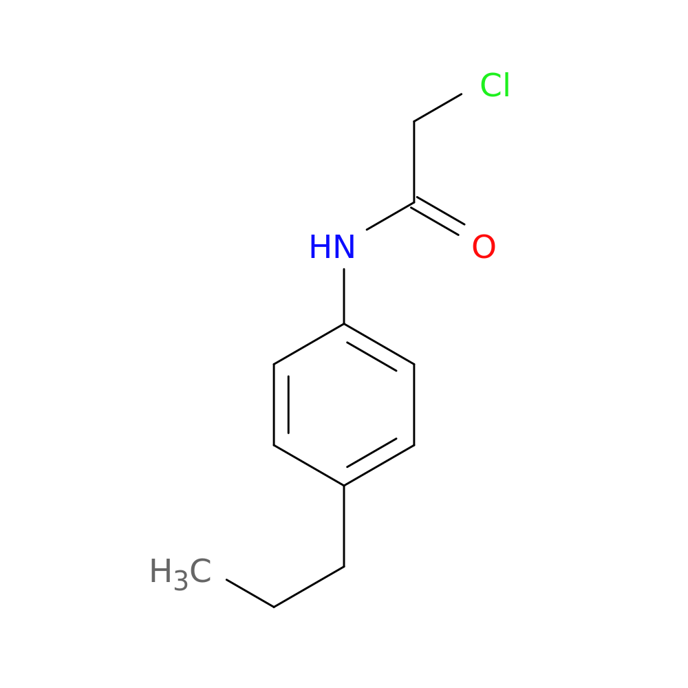 2-chloro-N-(4-propylphenyl)acetamide