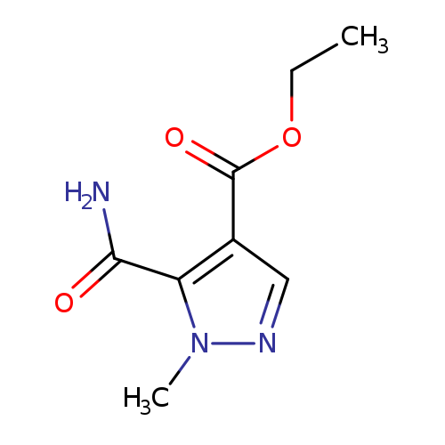 Ethyl 5-carbamoyl-1-methyl-1H-pyrazole-4-carboxylate
