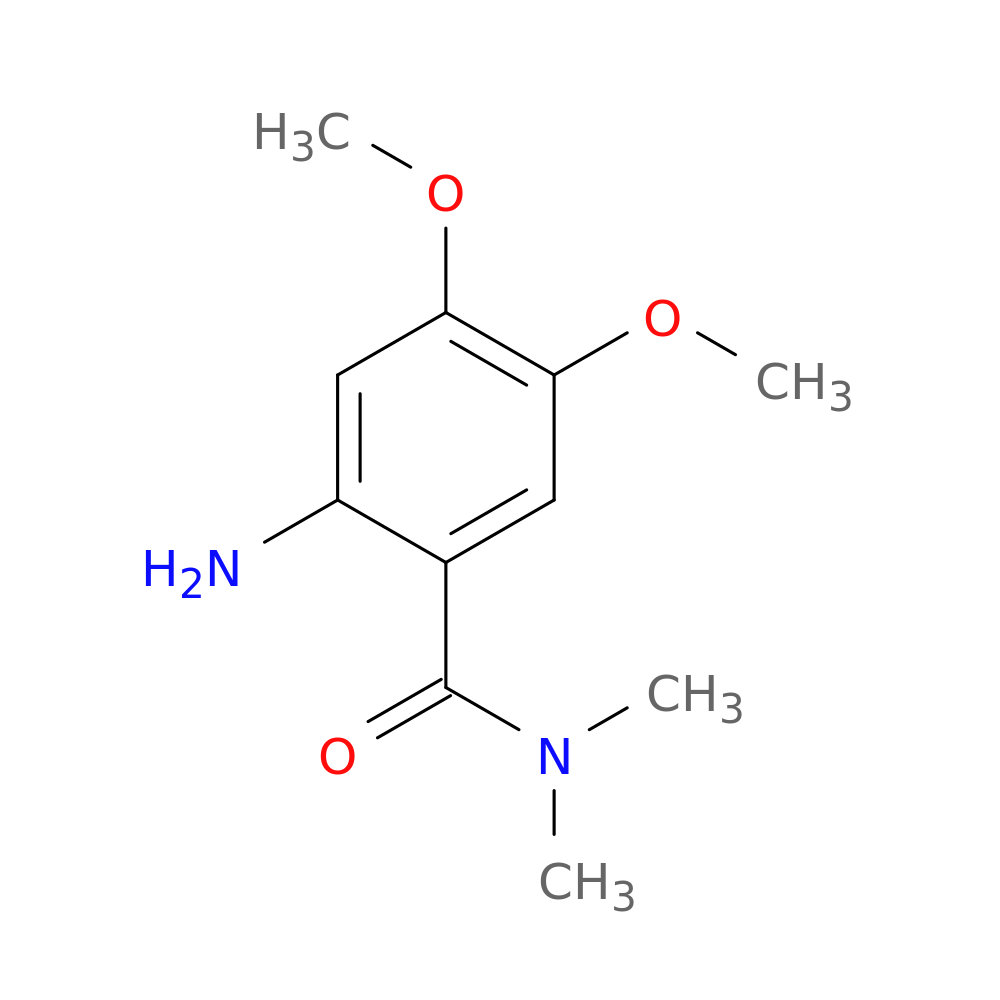 2-Amino-4,5-dimethoxy-N,N-dimethylbenzamide