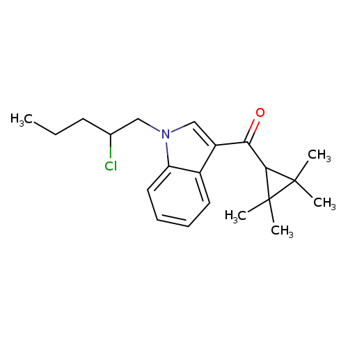 (1-(2-chloropentyl)-1H-indol-3-yl)(2,2,3,3-tetramethylcyclopropyl)methanone