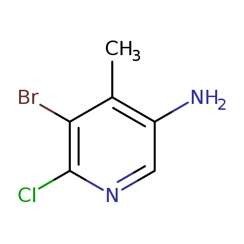 5-Bromo-6-chloro-4-methylpyridin-3-amine
