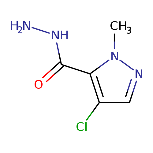 4-Chloro-1-methyl-1h-pyrazole-5-carbohydrazide
