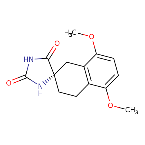 (S)-5',8'-dimethoxy-3',4'-dihydro-1'H-spiro[imidazolidine-4,2'-naphthalene]-2,5-dione