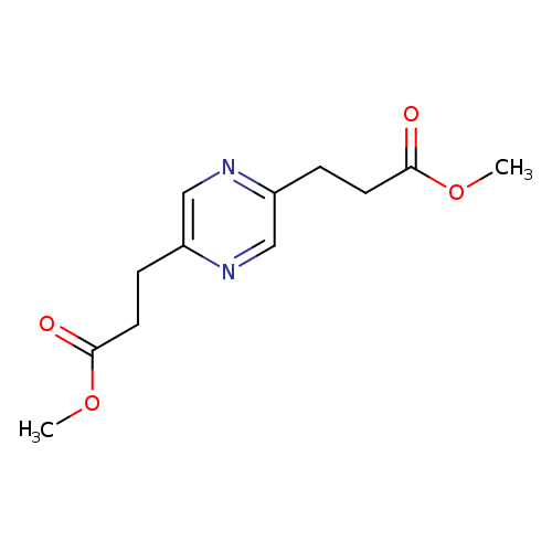 Dimethyl 3,3'-(pyrazine-2,5-diyl)dipropanoate