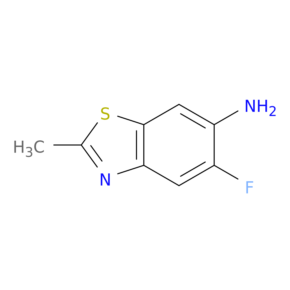 5-Fluoro-2-methylbenzo[d]thiazol-6-amine