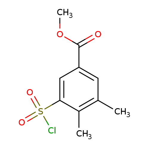 methyl 3-(chlorosulfonyl)-4,5-dimethylbenzoate