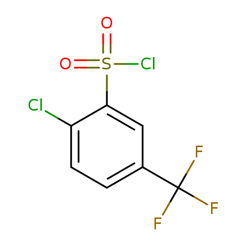2-Chloro-5-(trifluoromethyl)benzene-1-sulfonyl chloride