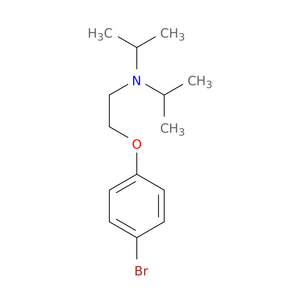 4-[2-N,N-Diisopropylamino-ethoxy]phenylbromide
