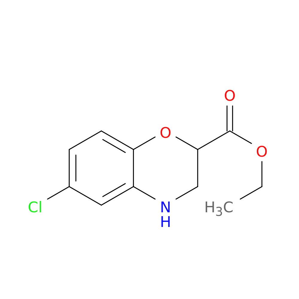 Ethyl 6-chloro-3,4-dihydro-2H-benzo[b][1,4]oxazine-2-carboxylate