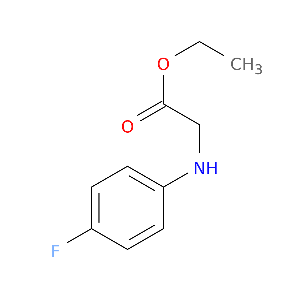 Ethyl [(4-fluorophenyl)amino]acetate