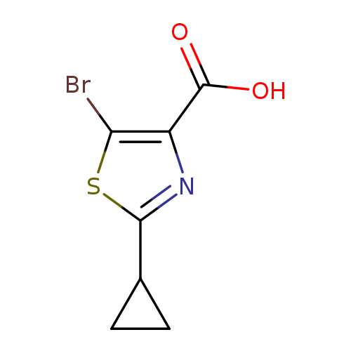 5-bromo-2-cyclopropyl-1,3-thiazole-4-carboxylicacid