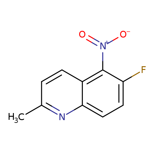 Quinoline, 6-fluoro-2-methyl-5-nitro-
