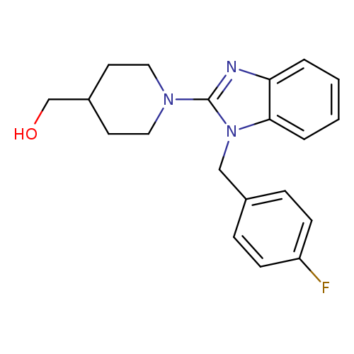 (1-(1-(4-Fluorobenzyl)-1H-benzo[d]imidazol-2-yl)piperidin-4-yl)methanol