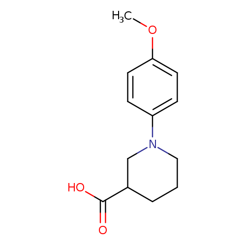 1-(4-Methoxyphenyl)-3-piperidinecarboxylic acid