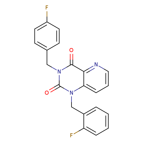1-[(2-fluorophenyl)methyl]-3-[(4-fluorophenyl)methyl]-1H,2H,3H,4H-pyrido[3,2-d]pyrimidine-2,4-dione