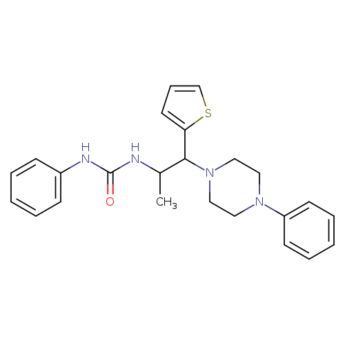 1-phenyl-3-[1-(4-phenylpiperazin-1-yl)-1-(thiophen-2-yl)propan-2-yl]urea